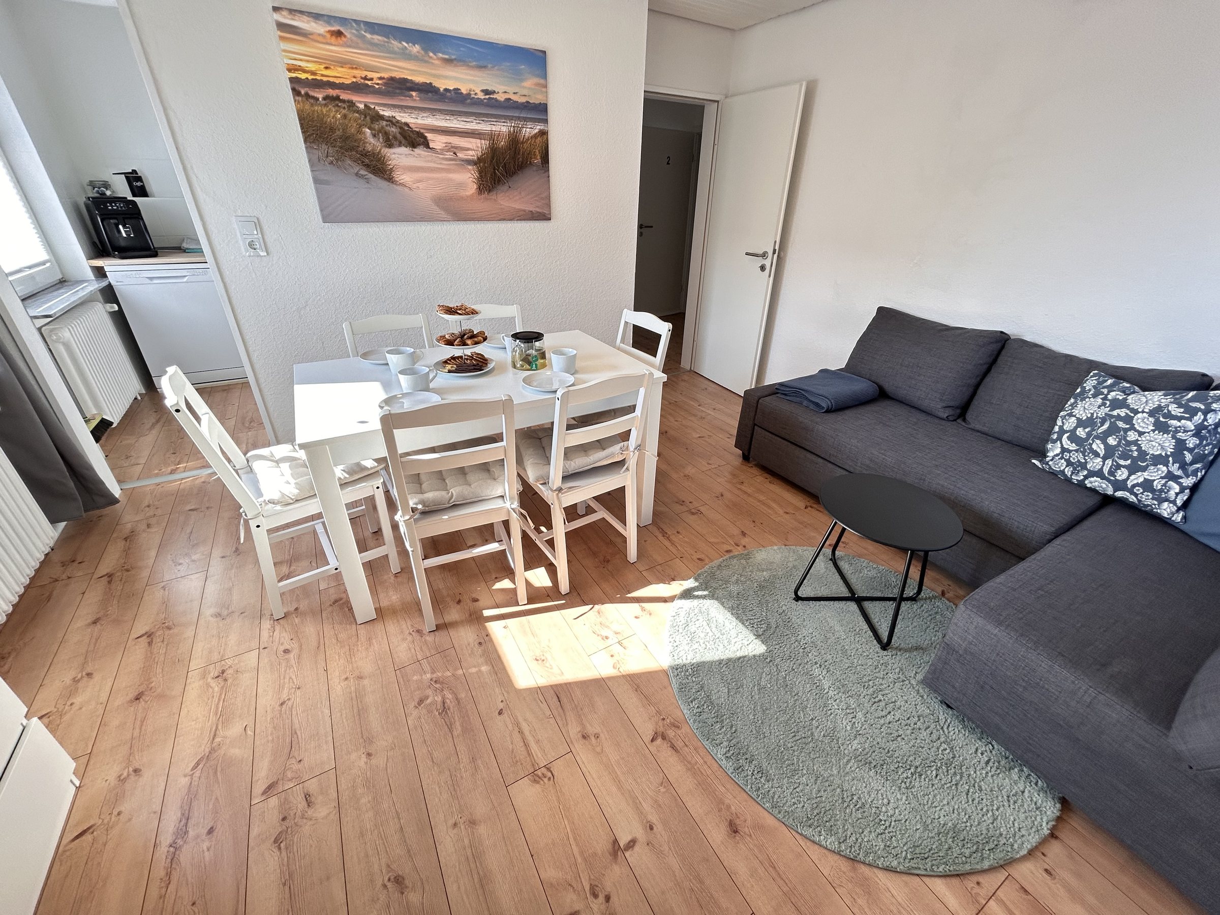 Wohnbereich der Ferienwohnung 2