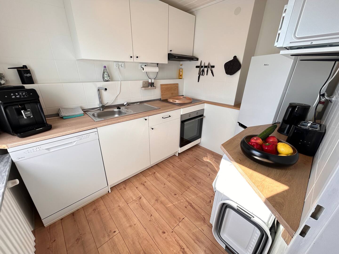 Küche der Ferienwohnung 2