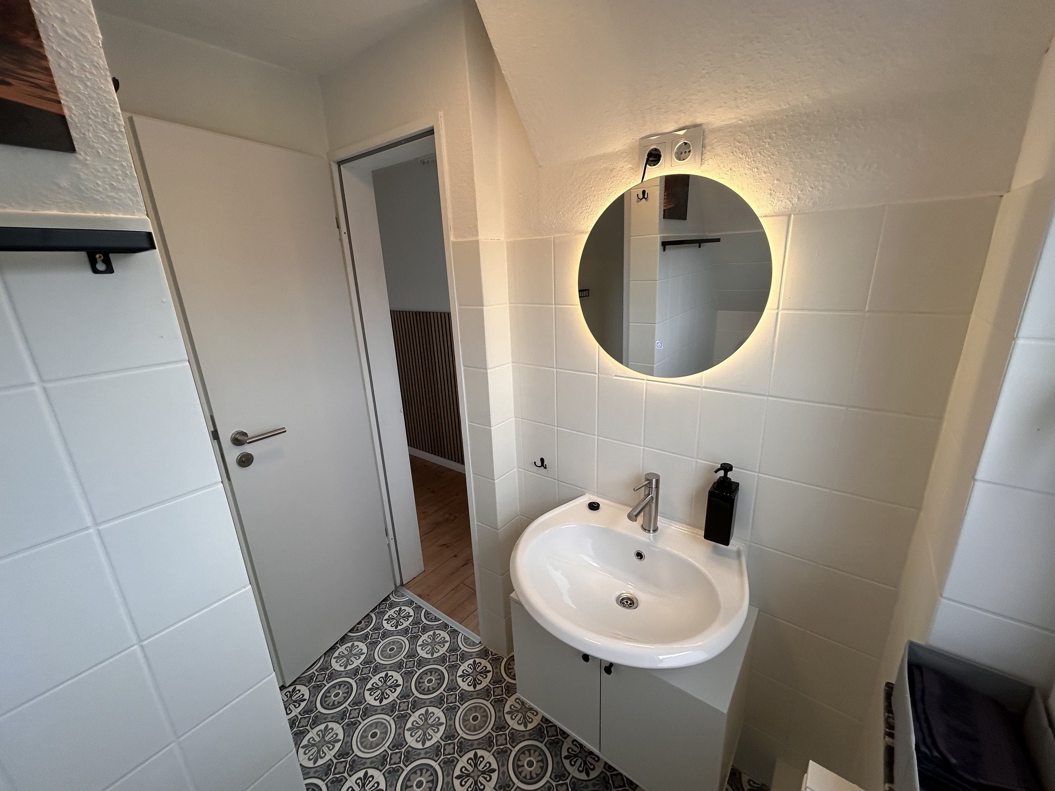 Zweites Duschbad der Ferienwohnung 4